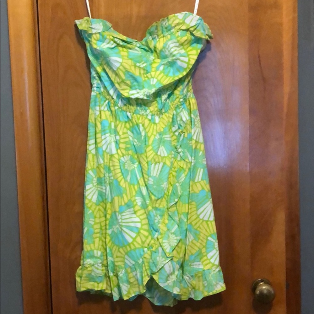 Lilly Pulitzer Strapless Sun Dress
